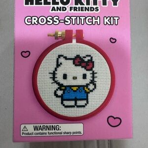 Hello Kitty Cross-Stitch Kit